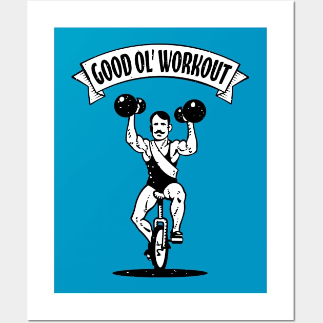 Good ol' workout Wall Art by StefanAlfonso